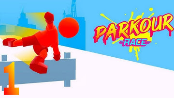 PARKOUR RACE - Gameplay Walkthrough Part 1 |Stage 1-10|