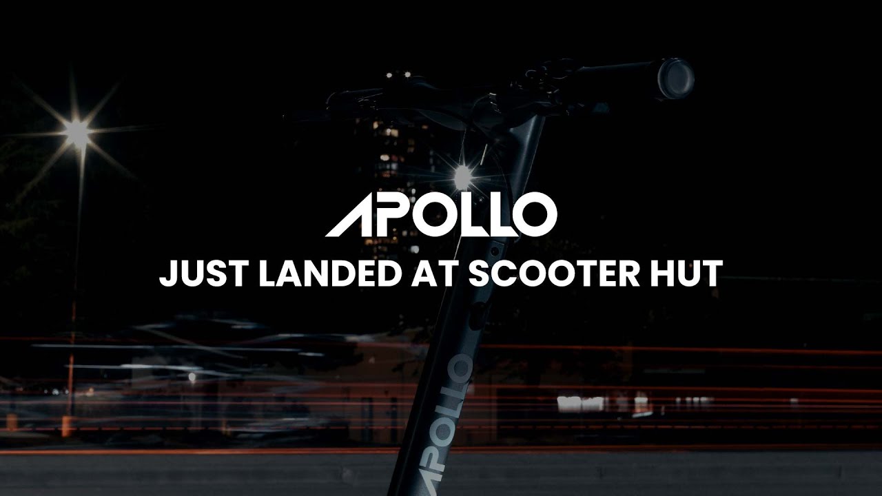 APOLLO Electric Scooters Have Landed At Scooter Hut - YouTube