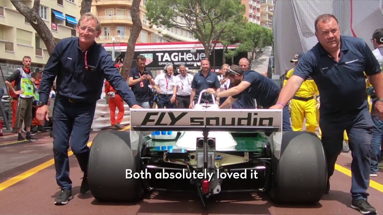 Williams Heritage: Keke and Nico Rosberg reunited