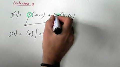 Factorisation en mathématiques (niveau seconde)
