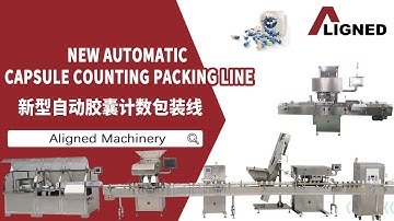 Automatic Capsule Tablet Counting And Packing Line