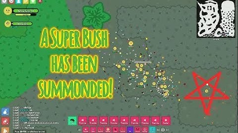 Looting a Summoned Super Bush! | Florr.io