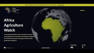 Africa Agriculture Watch Demo (AAgWa)