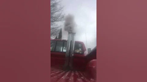 7.3 powerstroke straight pipe cold start