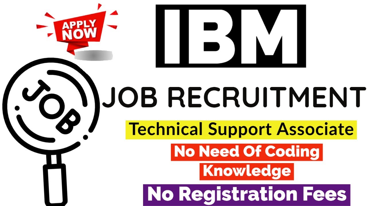 IBM Off Campus Recruitment Technical Support Associate