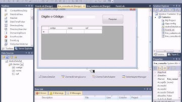 Consulta Simples Vb.net 2010 com Access - Parte 4