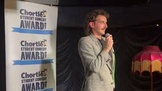 Ralph Balfe at the second London heat of the Chortle Student Comedy Award 2024