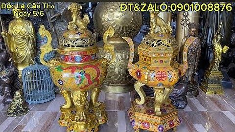 Dĩ con voi bằng đồng _ Cặp bình đồng xưa _ Con hổ đồng #độclạcầnthơ #doco