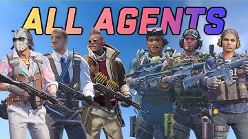 CS2 ALL AGENTS SHOWCASE - Prices and Voice Lines for All Agents