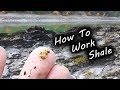 How to find gold, working slate or shale bedrock. (nugget giveaway!)