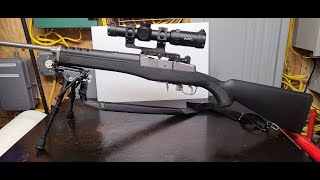 Ruger Mini-14  with Harris Bipod Adapter