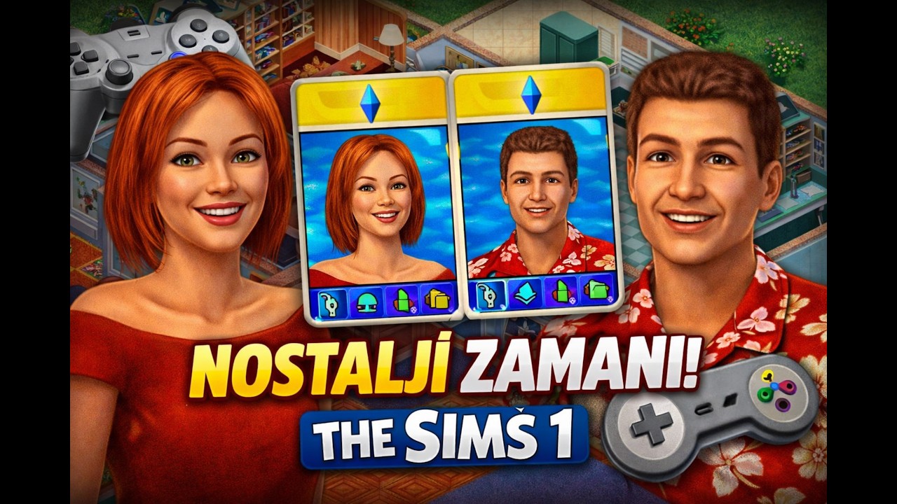 The Sims 1 #nostalji Serisi  Geri Döndü (EV YANDI AMQ)
