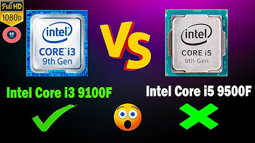 Intel Core i5 9500F vs i3 9100F |🔥Processor Compare🔥|