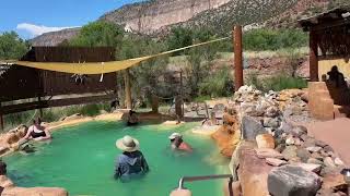 “Salitral” at Jemez Hot Springs. Jemez Springs, New Mexico. December2025.