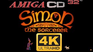 Amiga CD32 GAMEPLAY (4K 60FPS) Simon The Sorcerer PART 1
