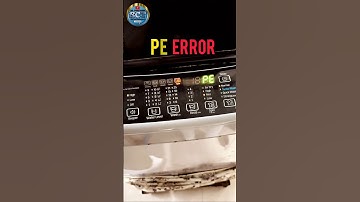 Fully Automatic Washing Machine Not Working | PE Error Code | LG Inverter