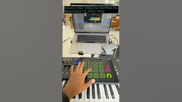 Touch Osc Wireless Mainstage Mapping to Apple ipod ll komera kiran ll 8919294179