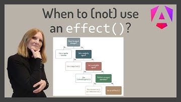 When Should We (NOT) Use a Signal effect()?