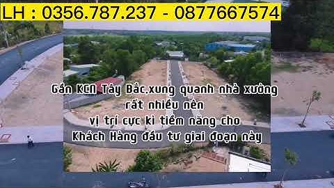 ĐẤT NỀN CỦ CHI GIÁ RẺ - KHU DÂN CƯ TÂN AN HỘI - GẦN KHU CÔNG NGHIỆP TÂY BẮC LH : 0356787237