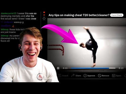 Cheat 720 Hook Kick Tricking Analysis | Mastering Reddit Tips