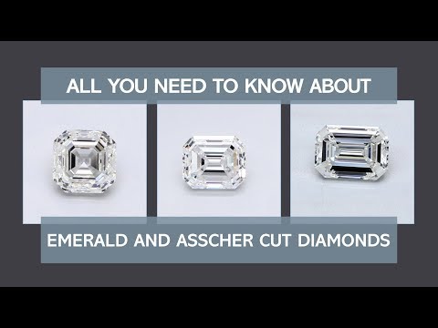 Vidéo: Qu'est-ce que la coupe asscher signifie ?