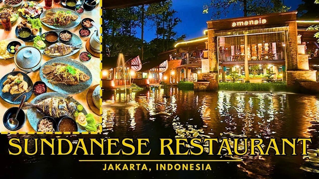 Jakarta's MUST TRY Sundanese Restaurant | Amanaia Menteng - Hidden Gem in Jakarta | Kuliner Enak !!
