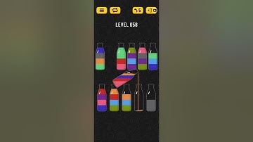Soda Sort Puzzle Level 658 Walkthrough Solution Android/iOS
