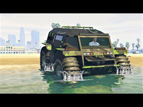 NEW *TANK* That DRIVES on WATER in GTA 5! (INSANE) - YouTube