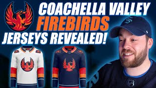 Customized AHL Coachella Valley Firebirds Premier Dark Jersey - WanderGears