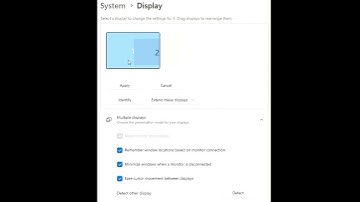 Rearrange Displays in Windows 11