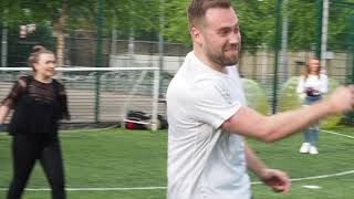 Bubble Football and Dodgeball