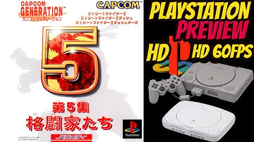 Capcom Generation 5 | HD 1080p/60fps | PS1 | PREVIEW | Game Movie Gameplay No Commentary