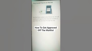 How To Get Approved Off The Amazon Flex Driver Waitlist #waitlist #waitlistcheck #amazonflexdriver