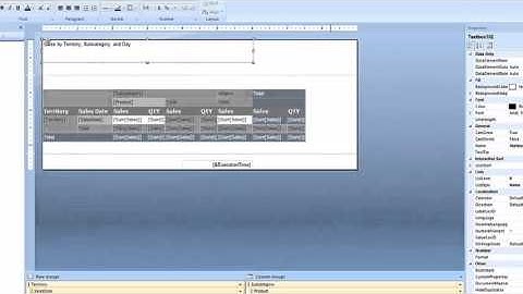 Report Builder 3.0 for SQL Server 2012 Part 2E: How to Create a Matrix Report