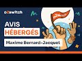 Avis o2switch  maxime bernardjacquet