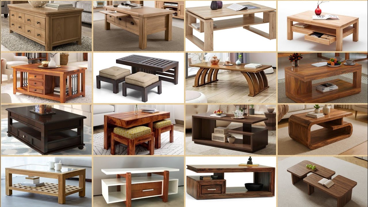 Latest Top 80 Wooden Center Table Designs || Wooden Coffee Table Designs Ideas 2026 #centertable 