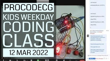 ProCodeCG Kids Weekday Coding Class - Friday - 11 March 2022