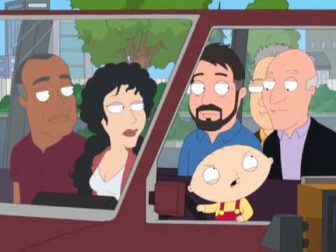 Family Guy- Stewie And the Star Treck Next Generation Cast