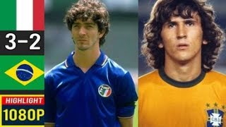 Italy 3 x 2 Brazil (Zico, Paolo Rossi, Socrates)  ● 1982 World Cup Extended Goals & Highlights HD
