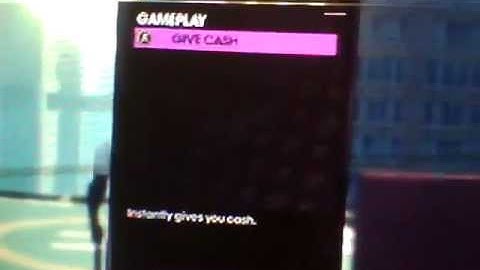 saints row 3 cheats code