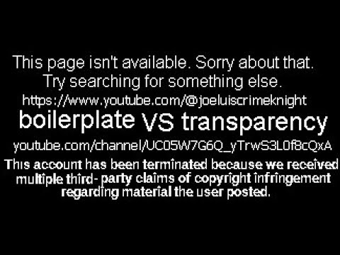How you "can" know if, how, & why Youtube said they took someones
