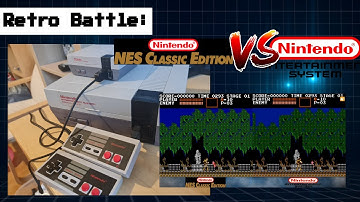 NES classic mini vs Nintendo NES(original hardware)