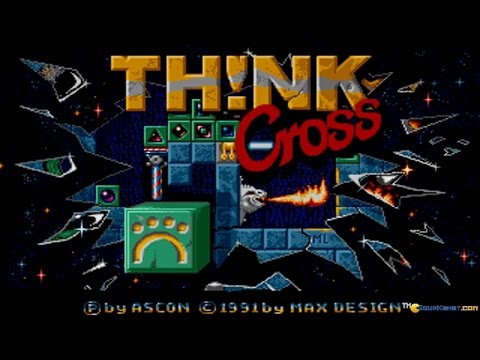 Think Cross gameplay (PC Game, 1991)