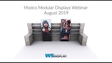 ModCo Modular Display Webinar August 2019