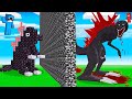Hice Trampa con GODZILLA BLOODBATH en Reto de Construcción en Minecraft