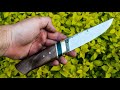 Создание охотничьего ножа / Making a hunting knife