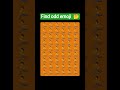 find odd emoji challenge 🤔😱#viral #emoji #shorts #shortsfeed #world #usa #quiz #fun #funny