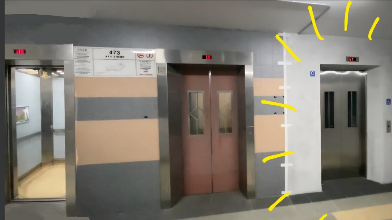 (New 2025 Mitsubishi lifts DEBUT) Lifts at Blocks 473 and 447 Choa Chu Kang