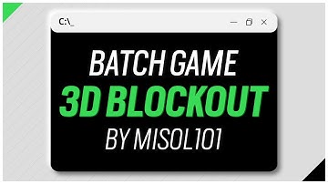 [Batch Game] 3D Blockout Game - By Misol101 | www.thebateam.org