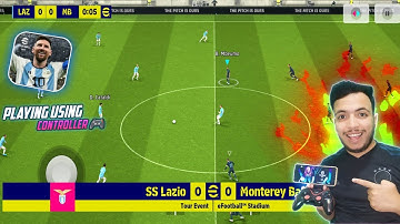 How To Play eFootBall 2024 Mobile with the GamePad || Pes 24 Gamepad X3 joystick